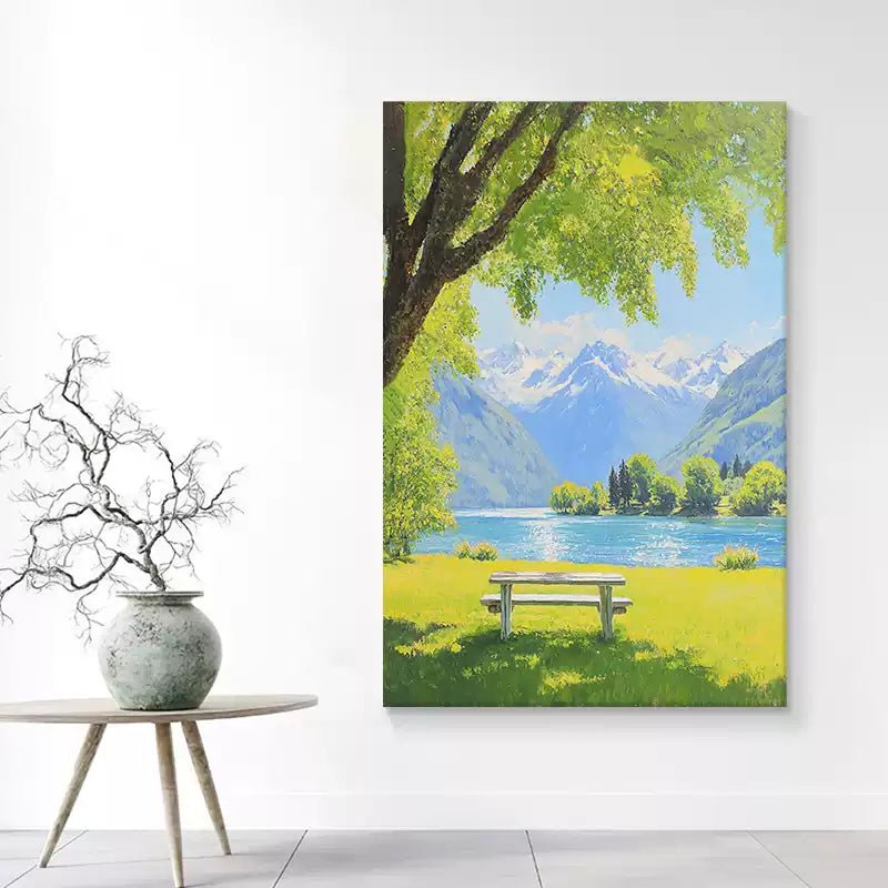 Tree Oil Painting - royalbrushart