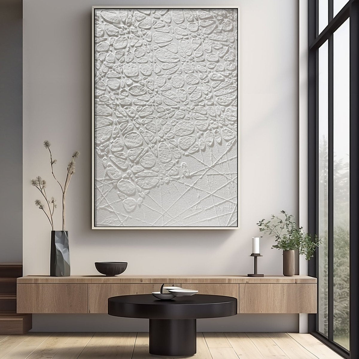 Plaster Art Texture Painting HBV323 - royalbrushart
