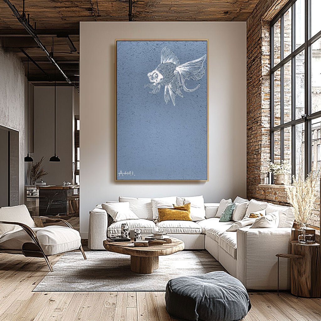 Abstract PAINTING LBV367 - royalbrushart