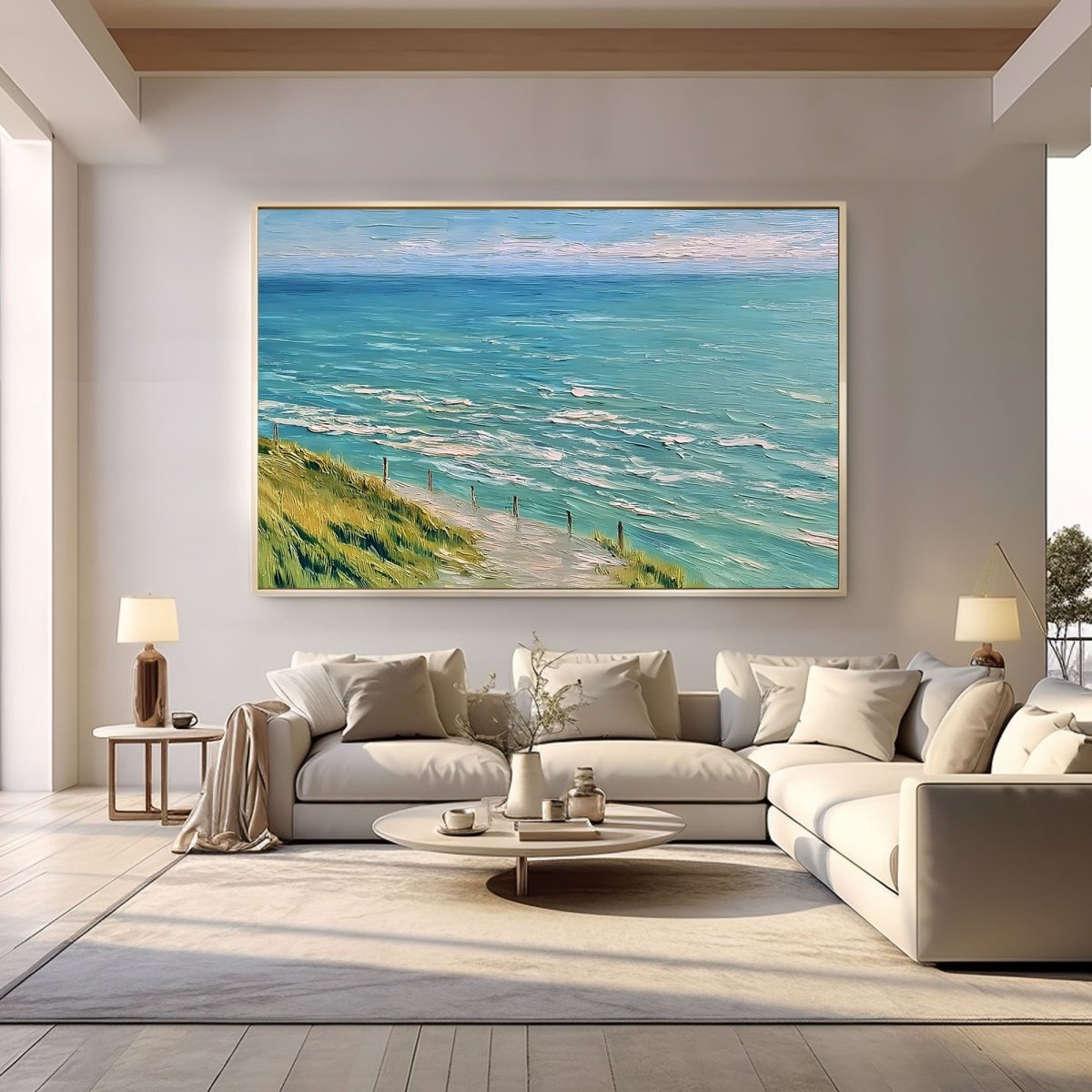 Plaster Art Texture PaintingRAB397 - royalbrushart