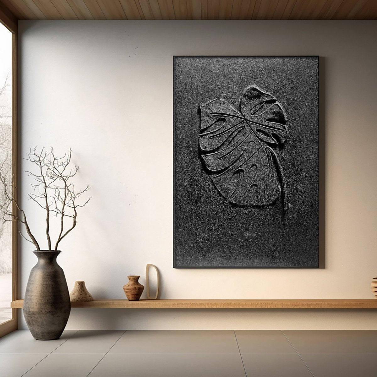 PLASTER ART TEXTURE Painting HBV241 - royalbrushart