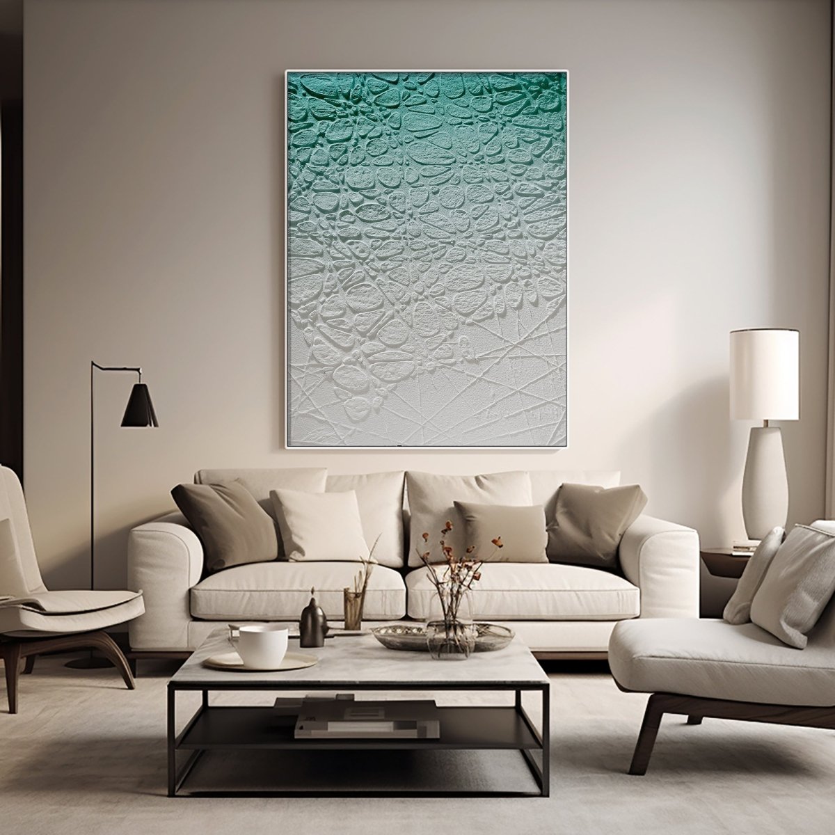 Plaster Art Texture Painting HBV324 - royalbrushart