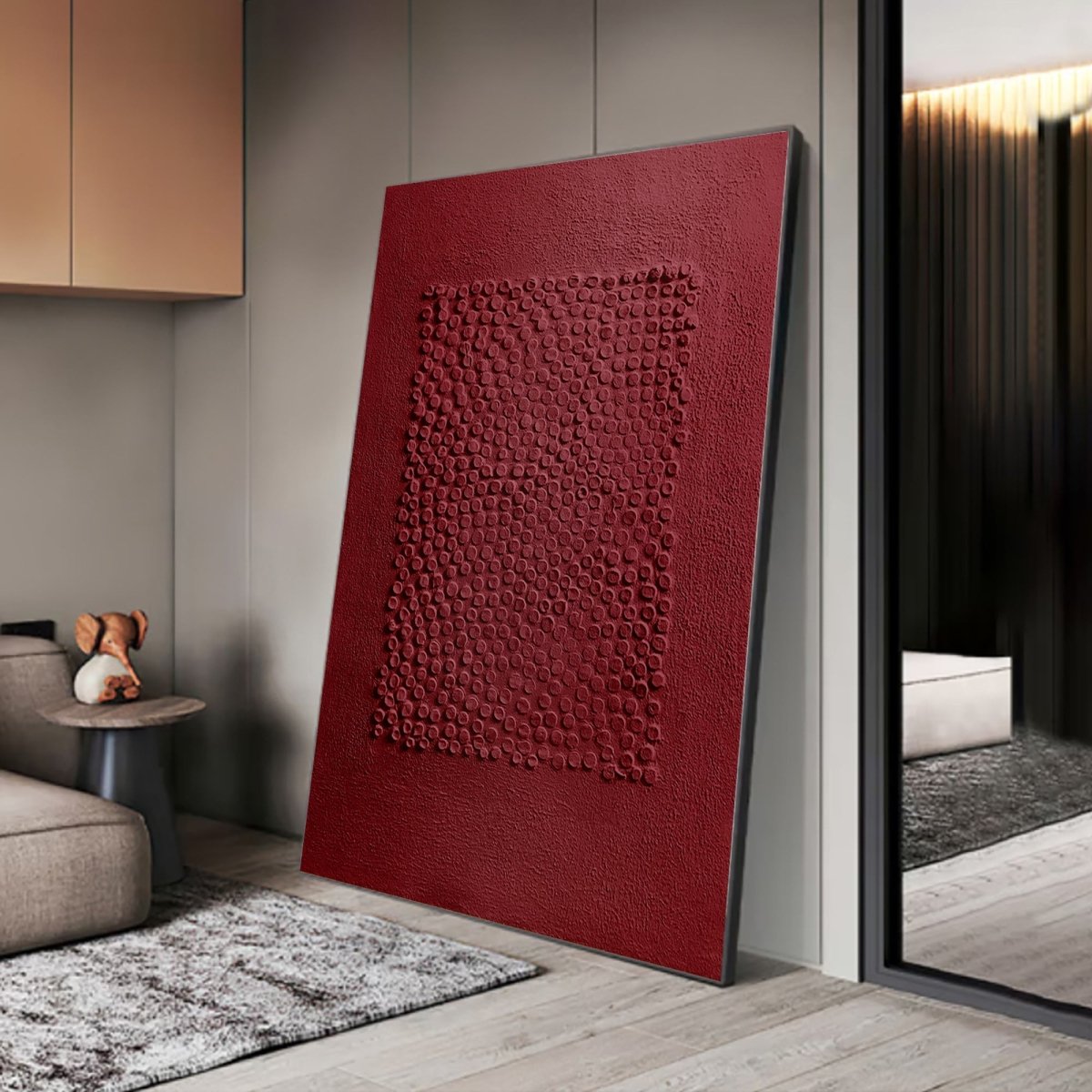 Plaster Art Texture Painting HBV204 - royalbrushart