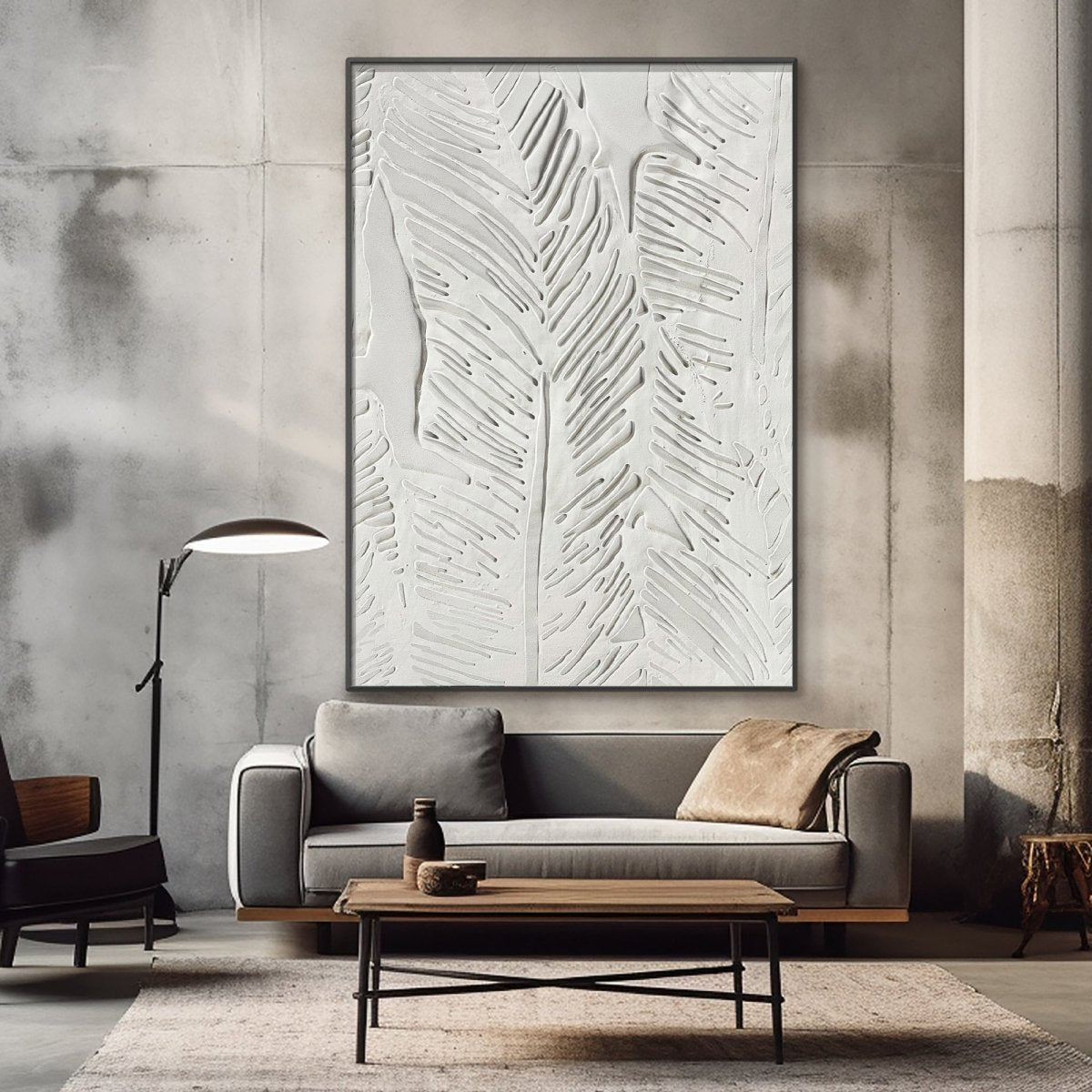 Plaster Art Texture Painting HBV310 - royalbrushart