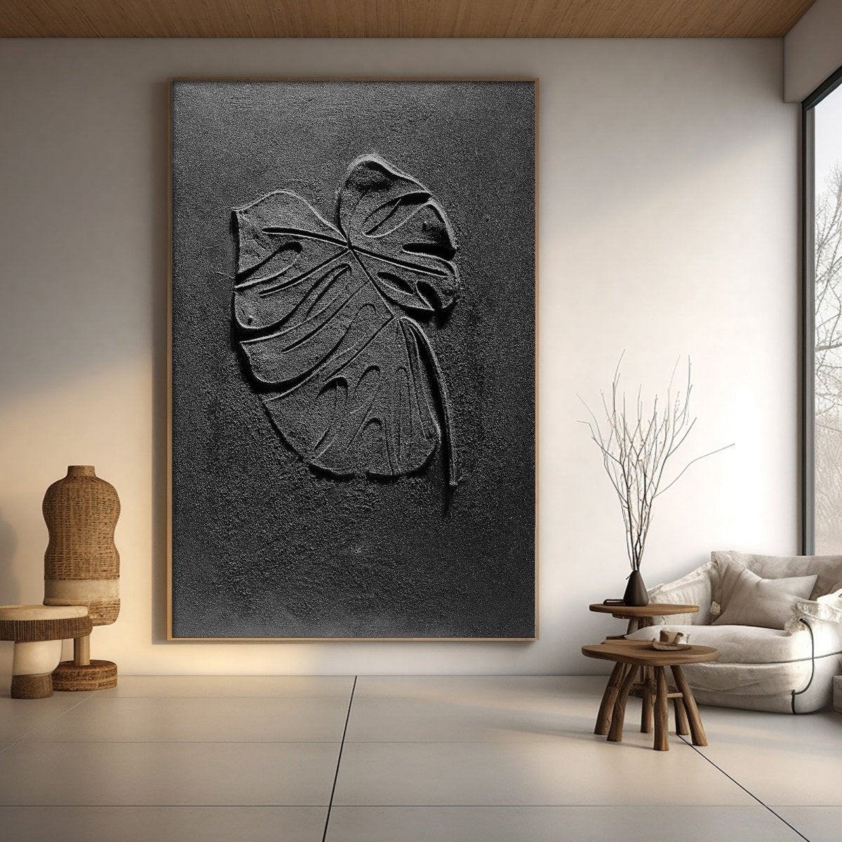 PLASTER ART TEXTURE Painting HBV241 - royalbrushart