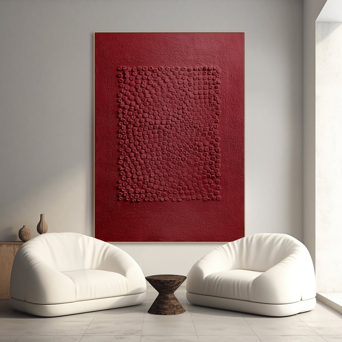 Plaster Art Texture Painting HBV204 - royalbrushart