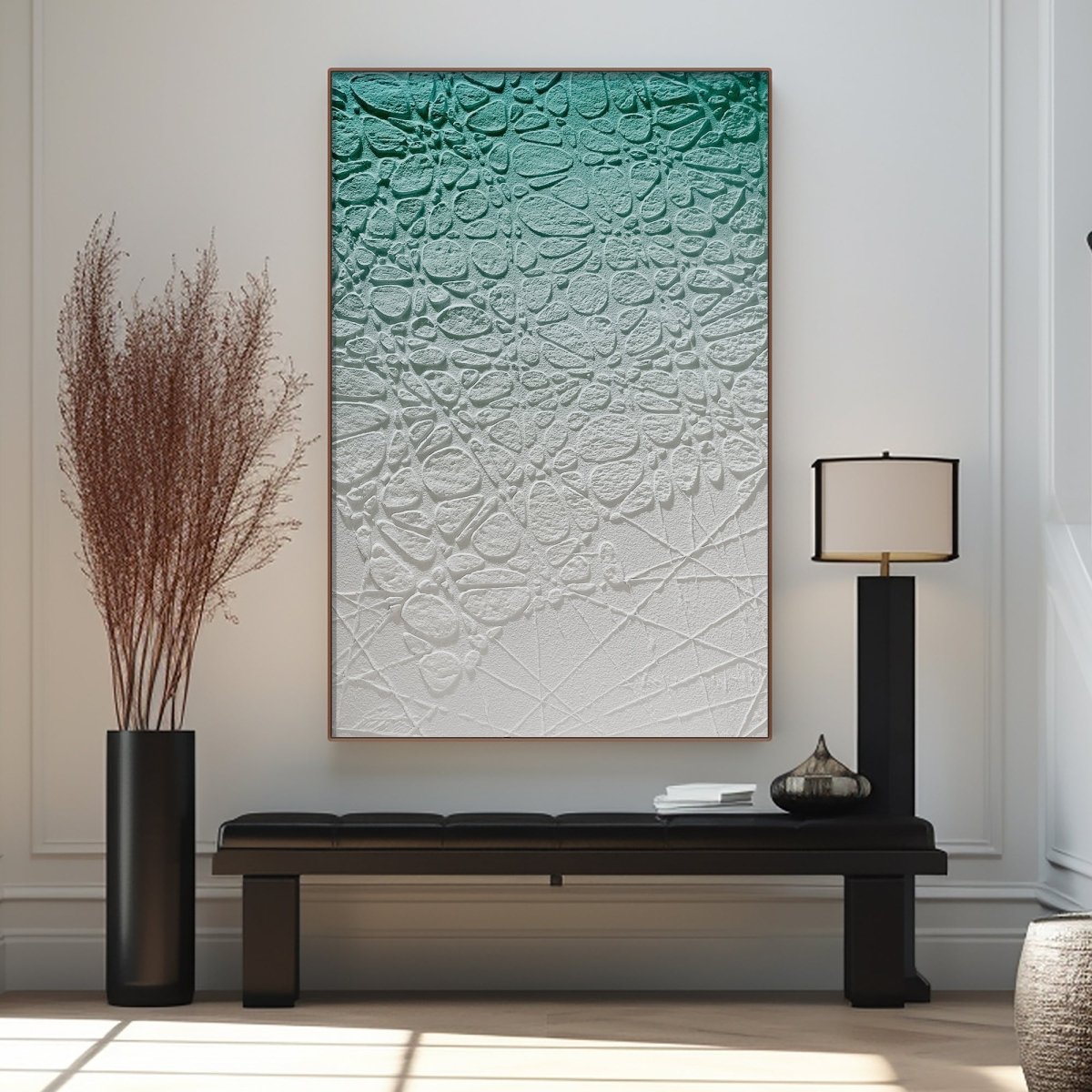 Plaster Art Texture Painting HBV324 - royalbrushart