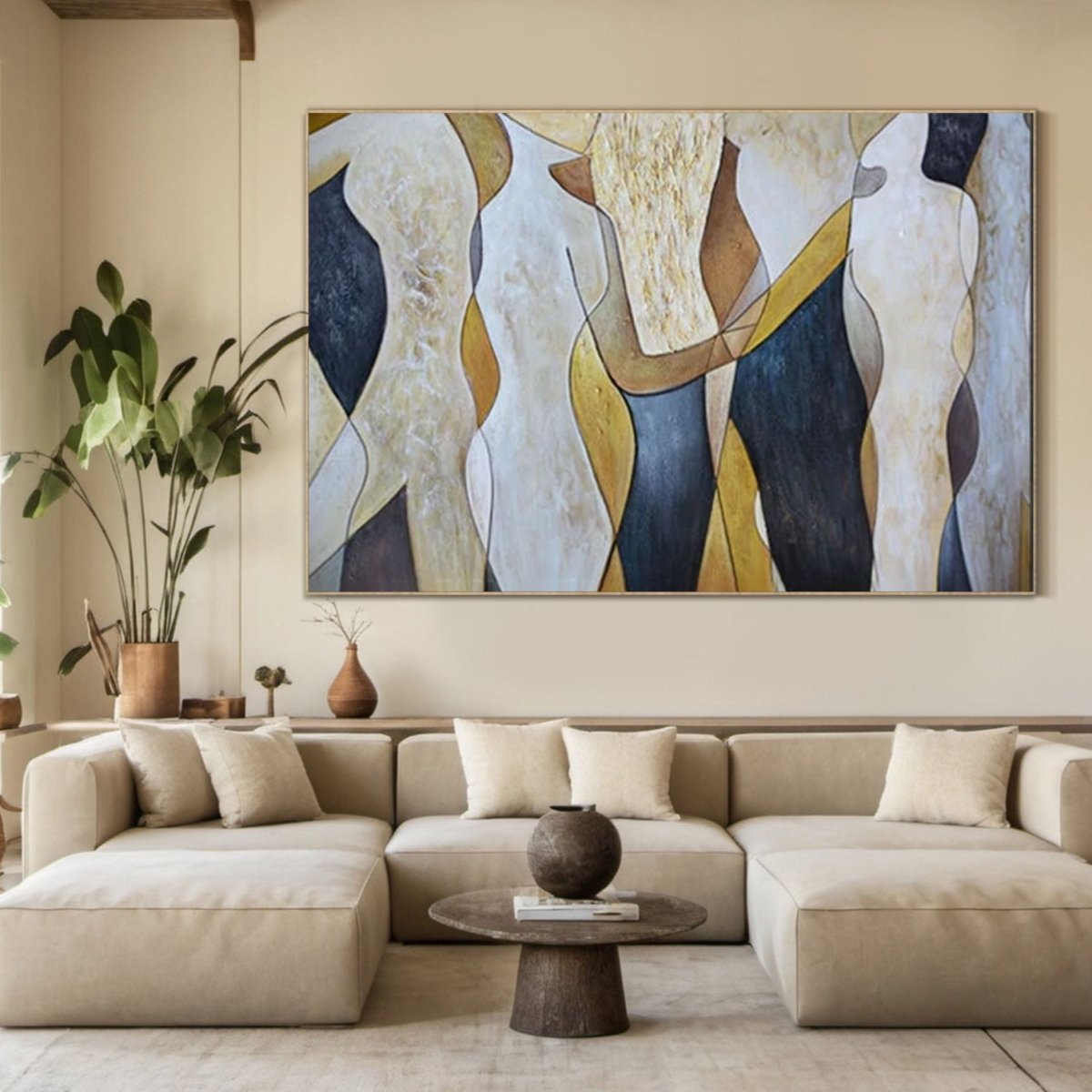 Abstract Expressionist Artwork RAB099 - royalbrushart