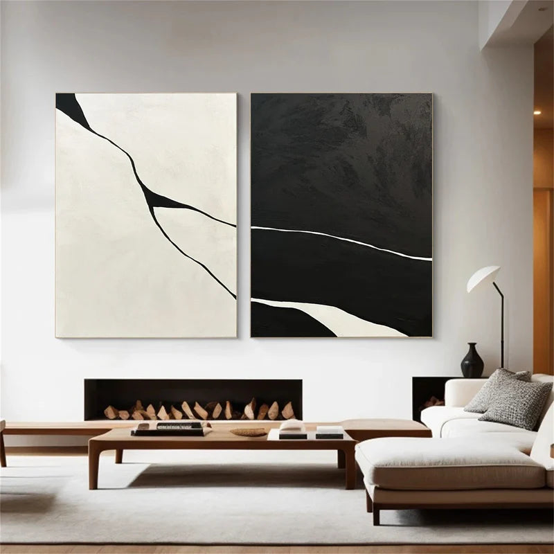 Abstract Painting Set Of 2 #RAB703