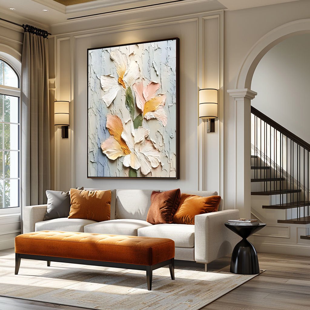 plaster art Texture Painting RAB400 - royalbrushart