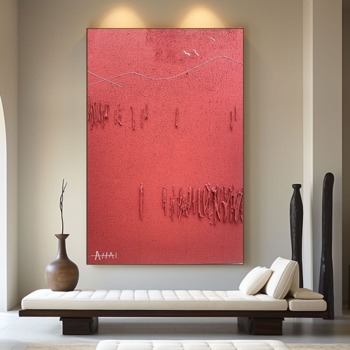 Minimalist Painting LRAB637 - royalbrushart