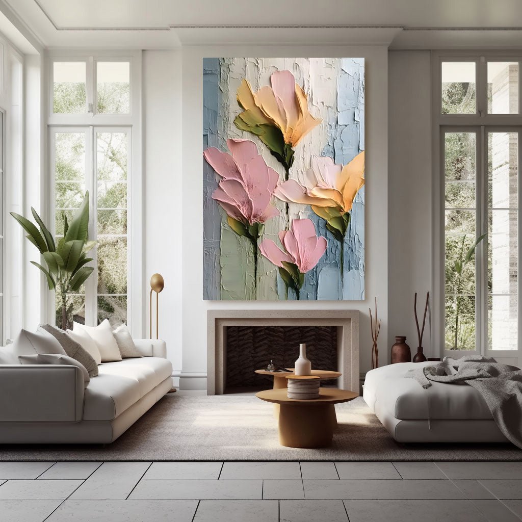 Plaster Art Texture Painting RAB402 - royalbrushart