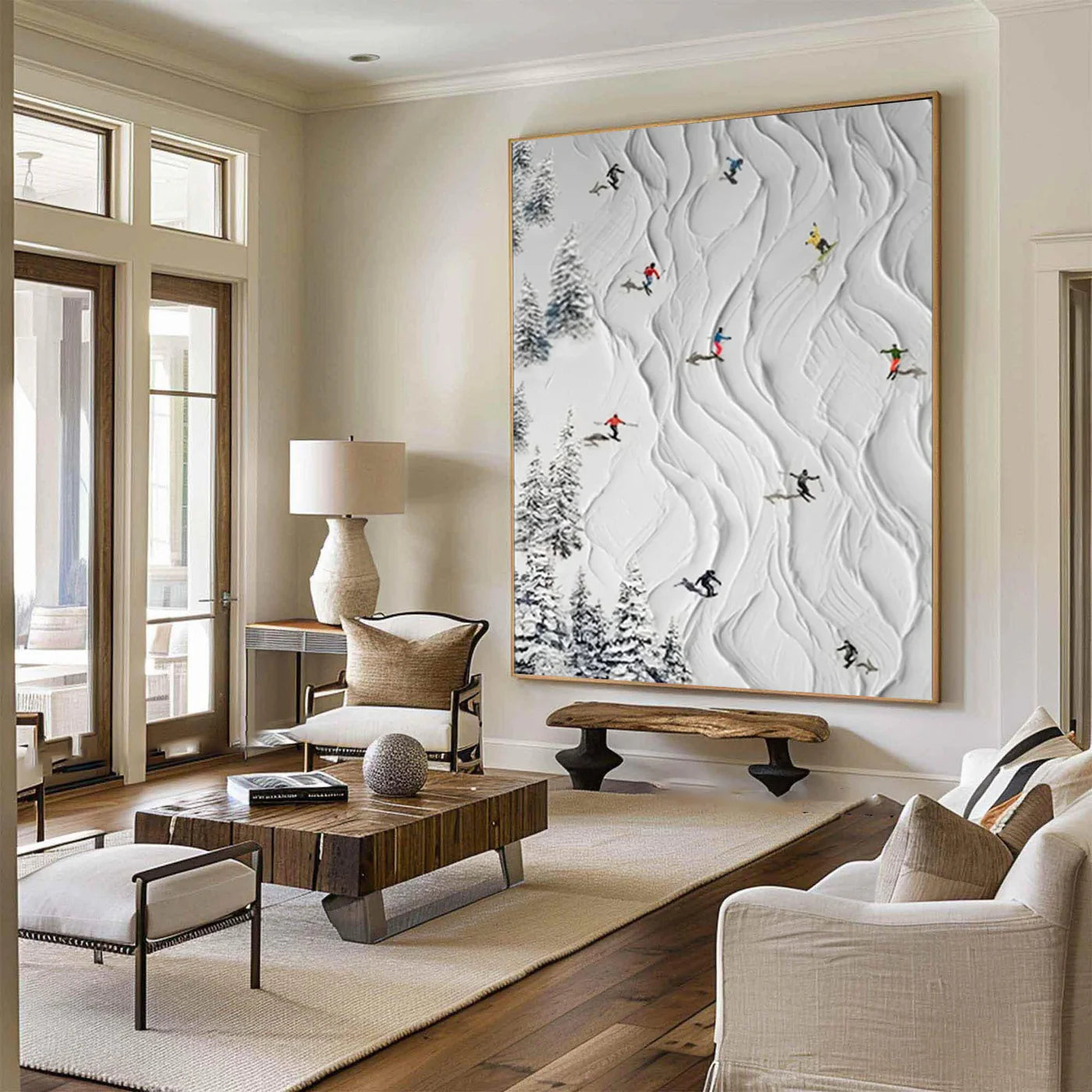 Plaster Art Texture Painting #RAB026