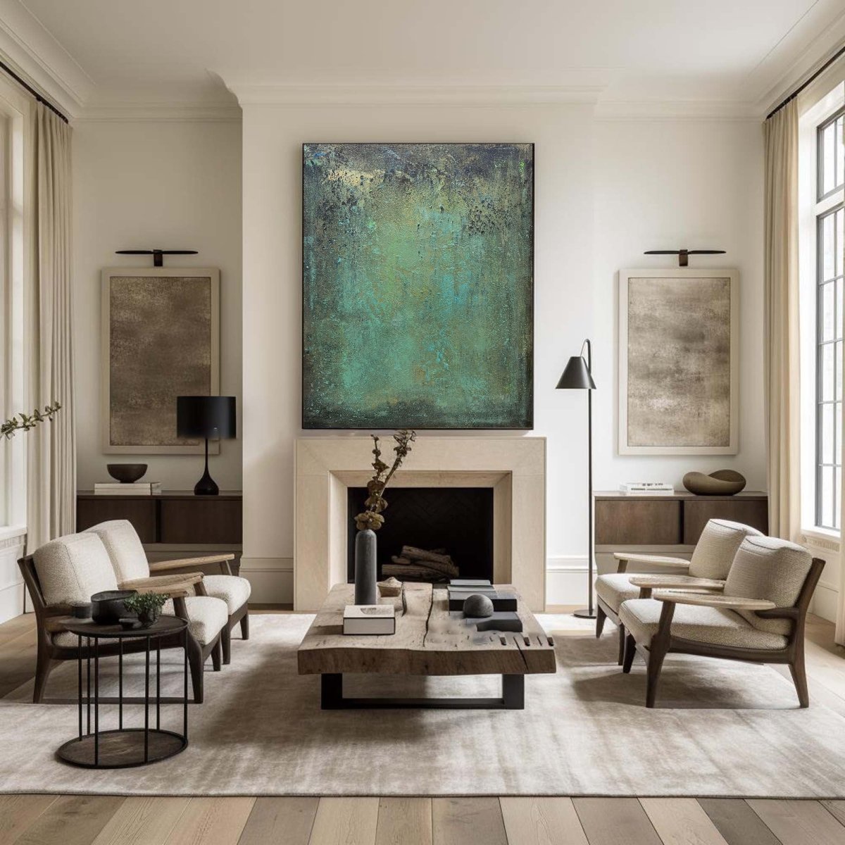 Wabi Sabi wall art RAB145 - royalbrushart