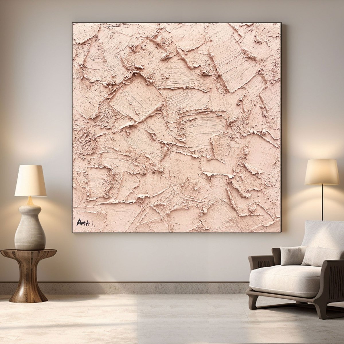 Plaster Art Texture Painting RAB465 - royalbrushart