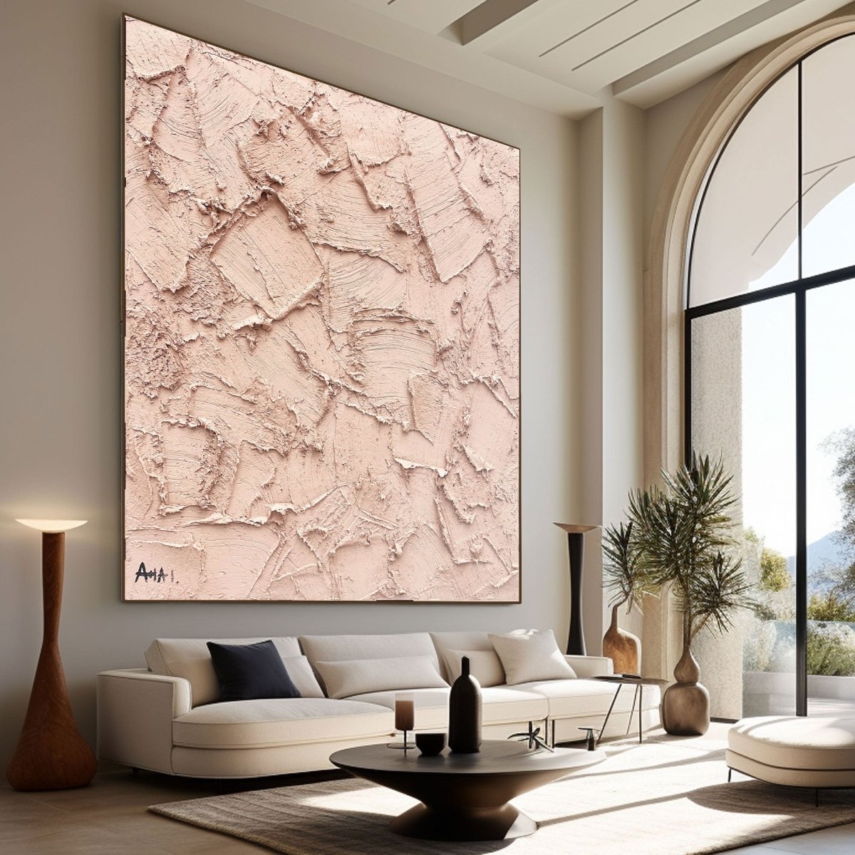 Plaster Art Texture Painting RAB465 - royalbrushart
