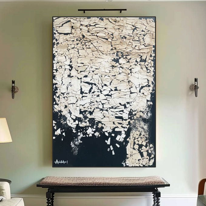 Plaster Art Textured Painting LRAB634 - royalbrushart