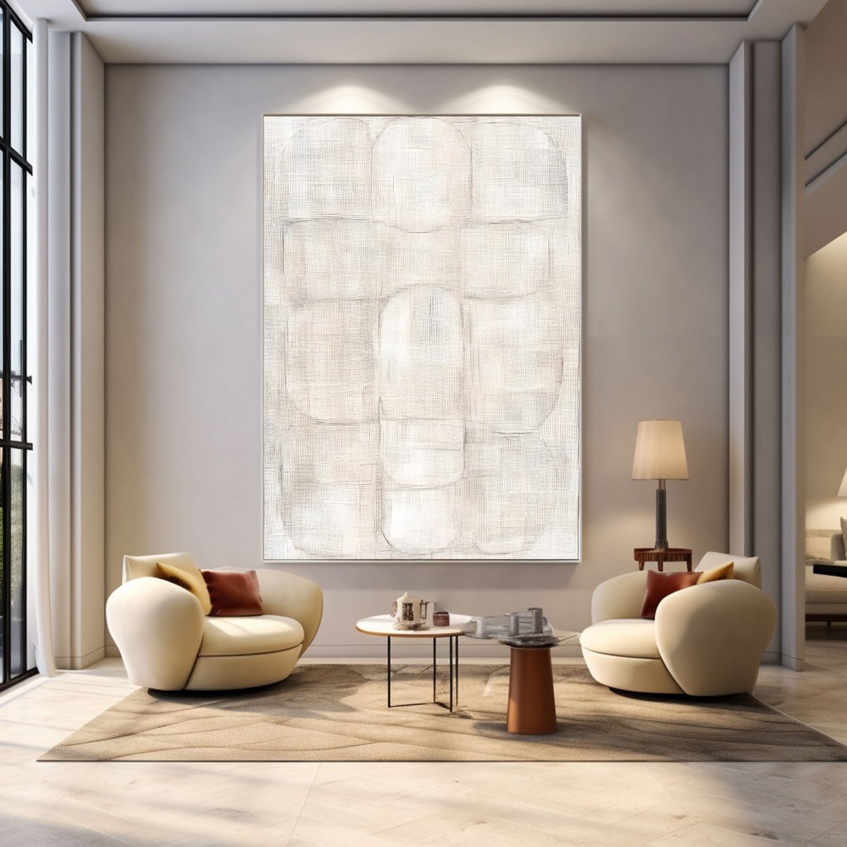 Contemporary Minimalist Art RAB359 - royalbrushart