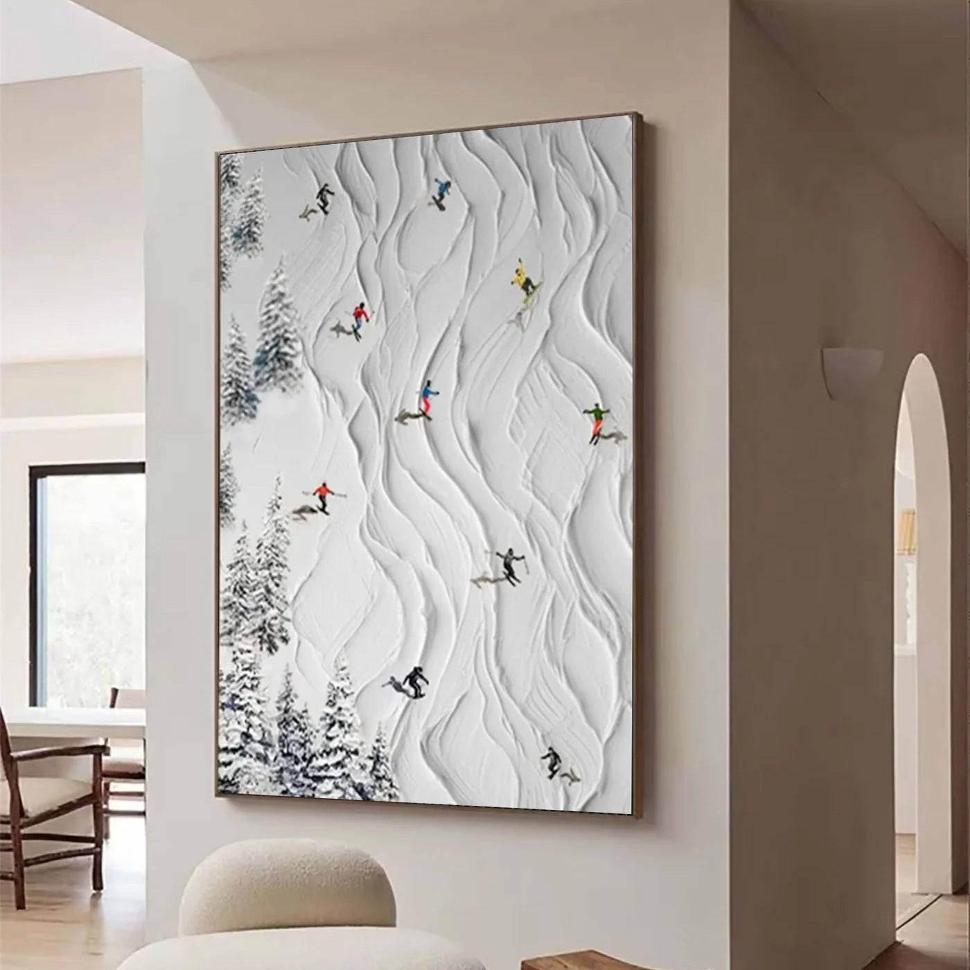 Plaster Art Texture Painting #RAB026