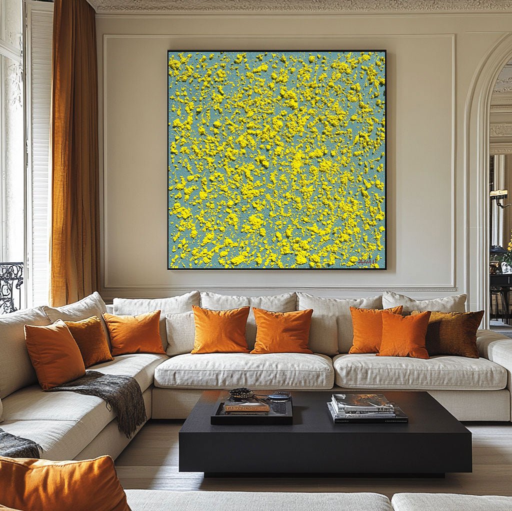 Plaster Art Textured Painting LRAB633 - royalbrushart