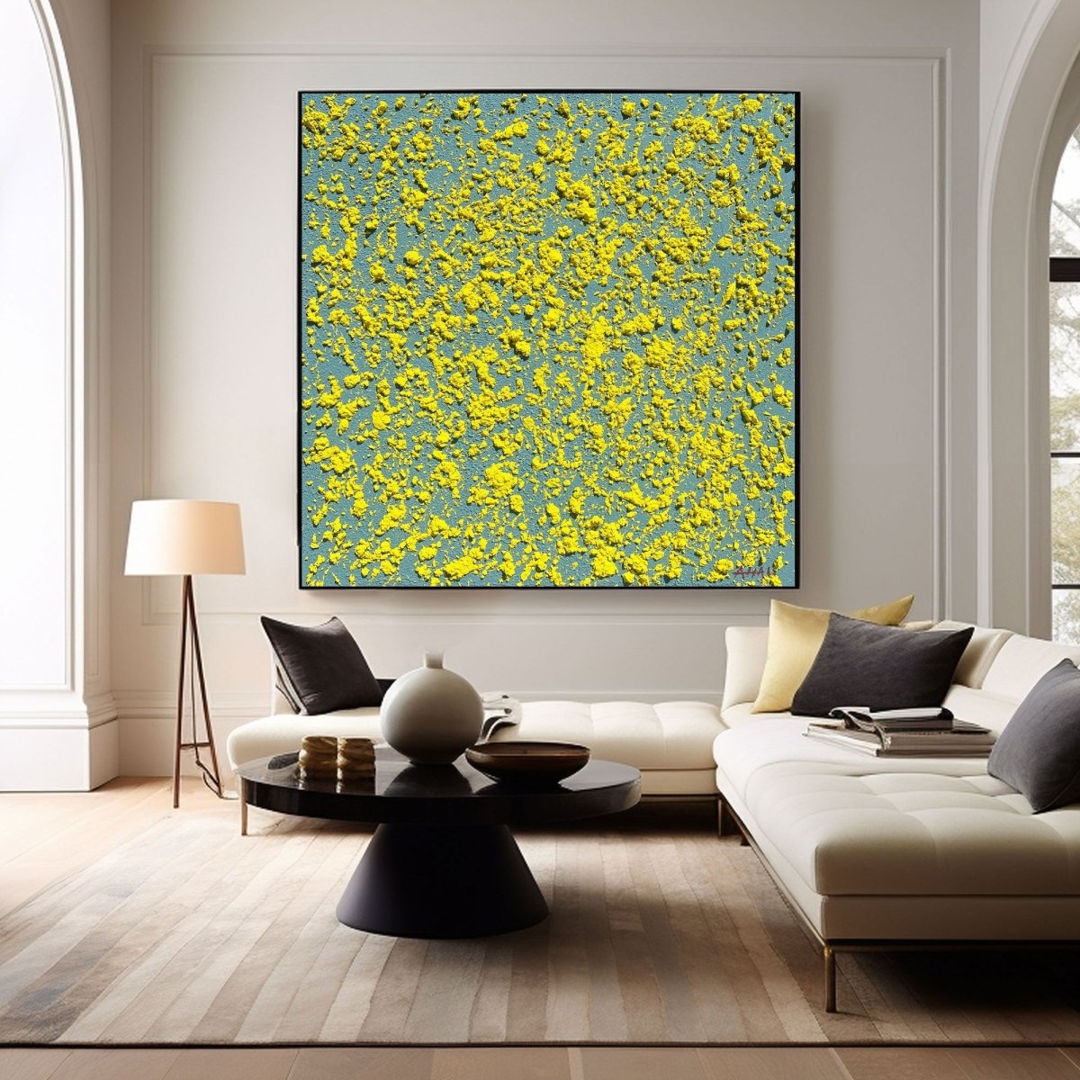 Plaster Art Textured Painting LRAB633 - royalbrushart