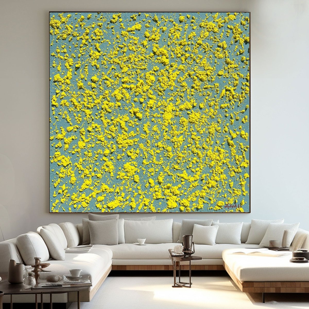 Plaster Art Textured Painting LRAB633 - royalbrushart