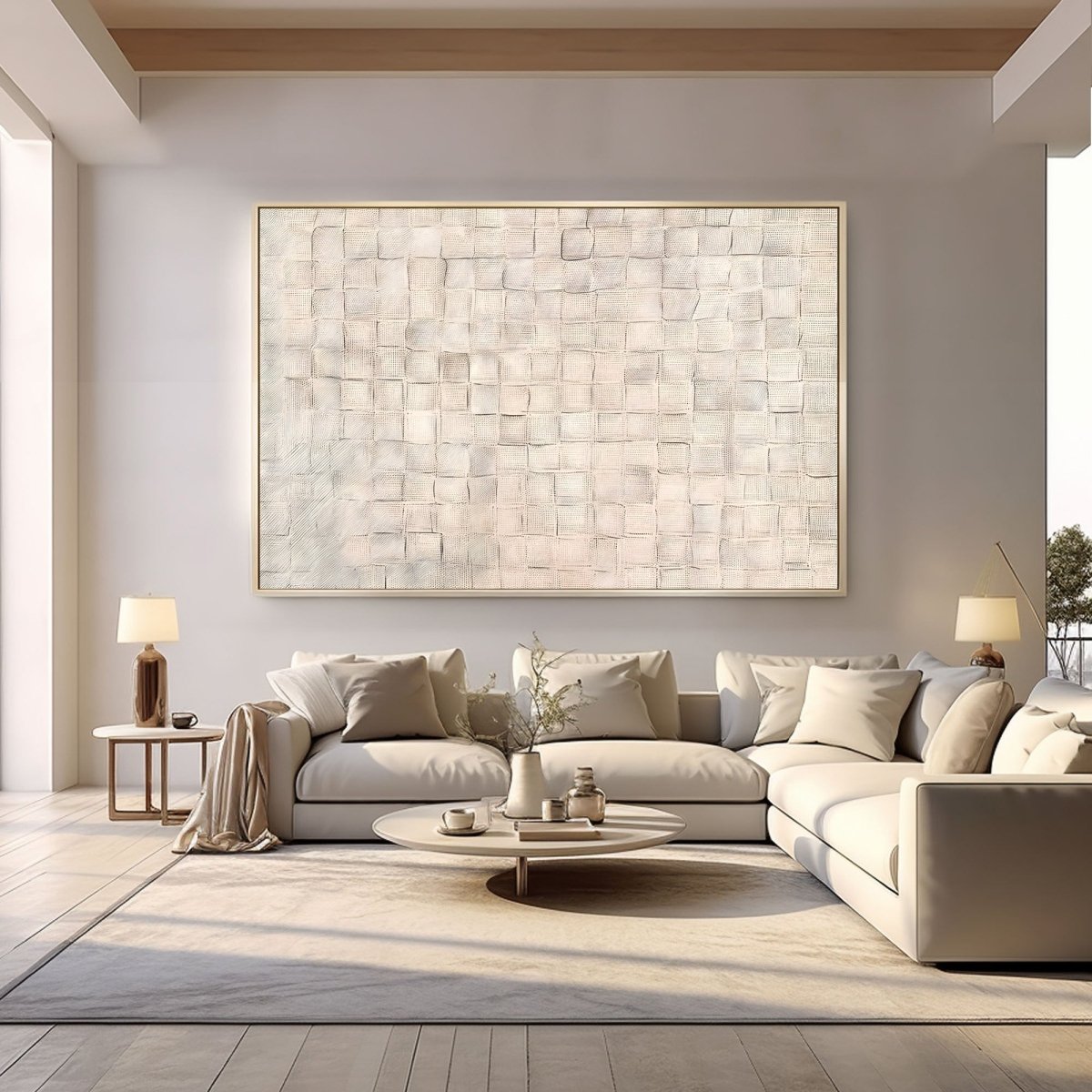 Contemporary Minimalist Art RAB420 - royalbrushart