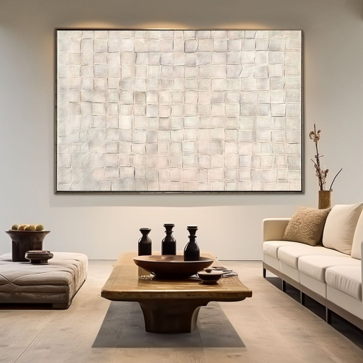 Contemporary Minimalist Art RAB420 - royalbrushart