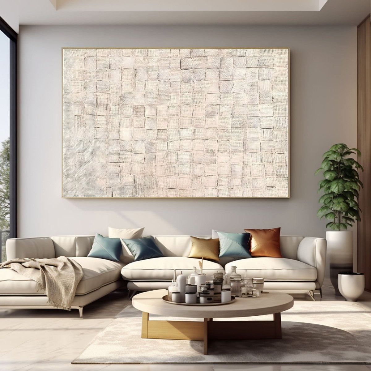 Contemporary Minimalist Art RAB420 - royalbrushart