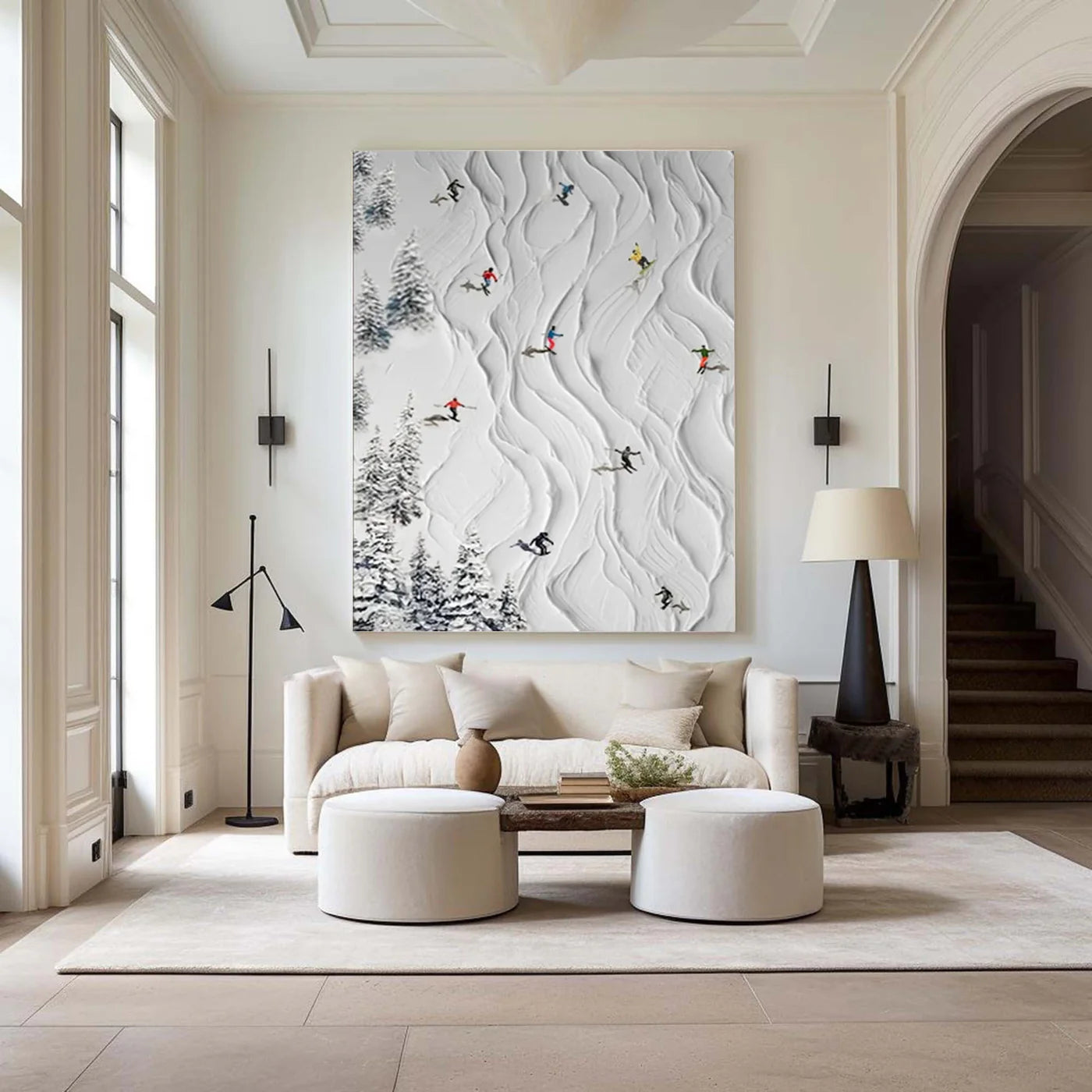 Plaster Art Texture Painting #RAB026
