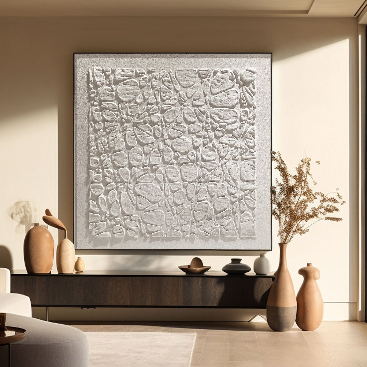 Plaster Art Texture Painting HBV211 - royalbrushart