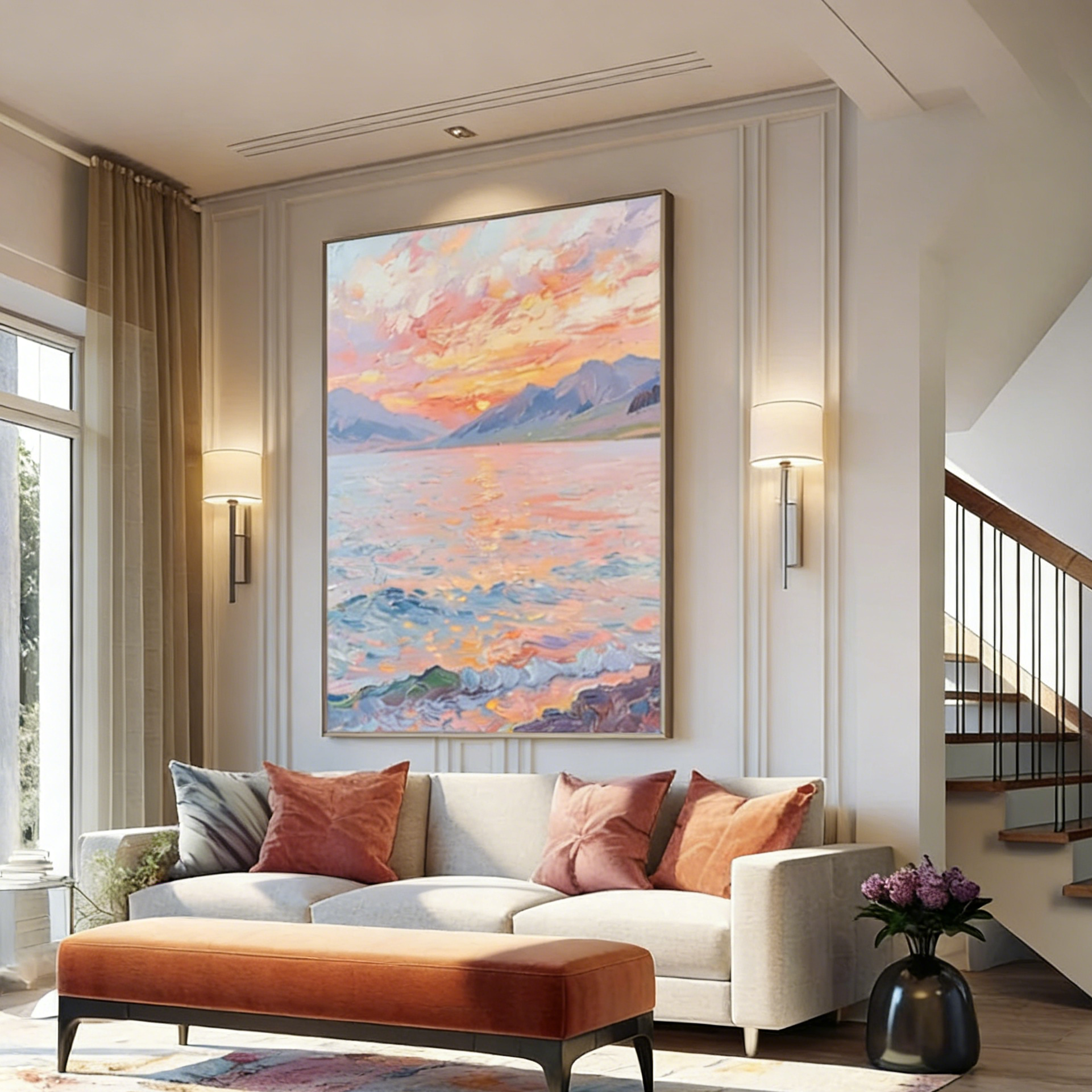 Peinture de paysage #RAB340
