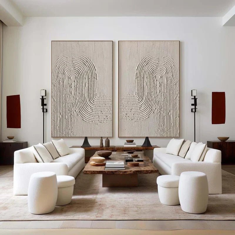 Plaster Art Texture Painting RAB723 - royalbrushart