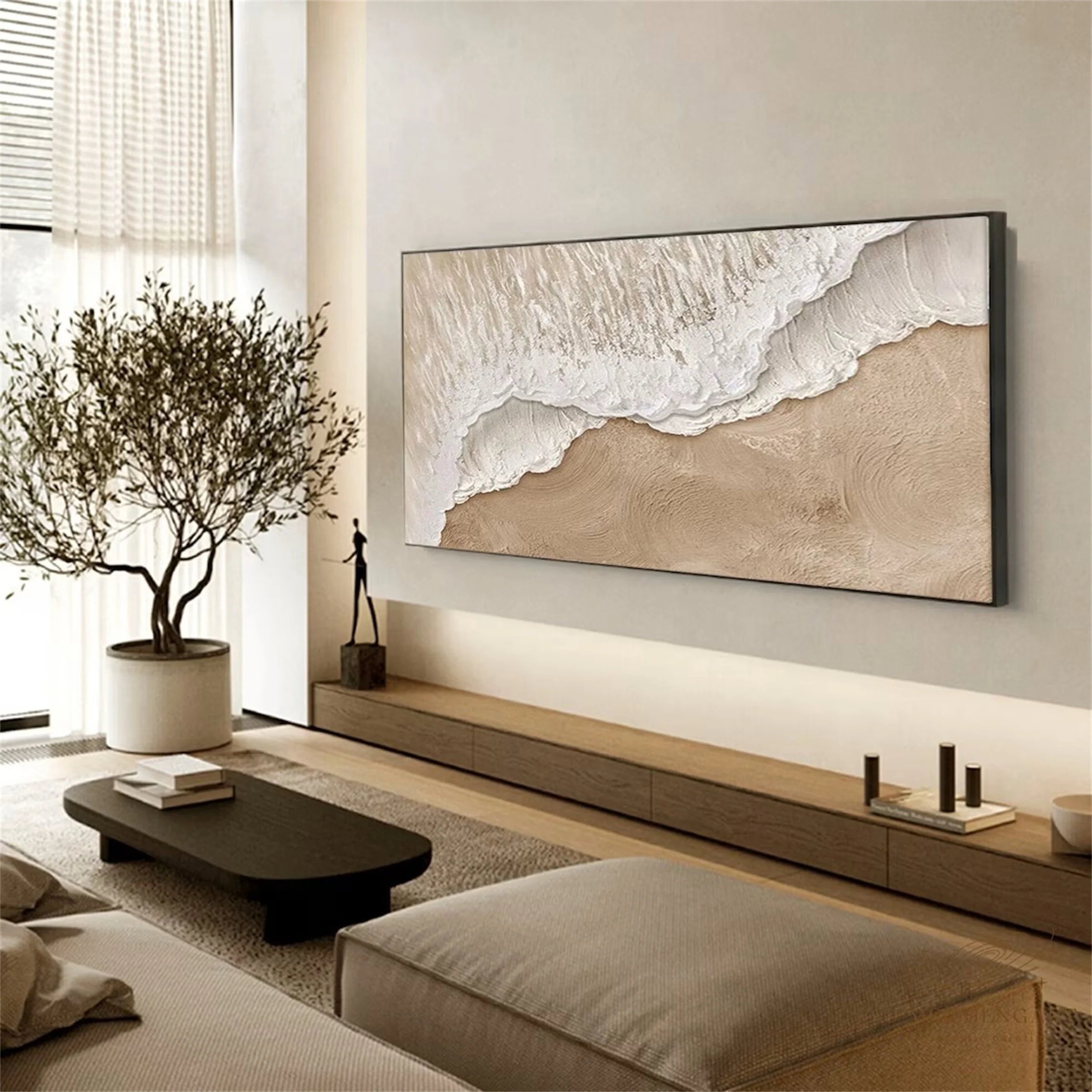 wabi sabi wall art RAB032 - royalbrushart