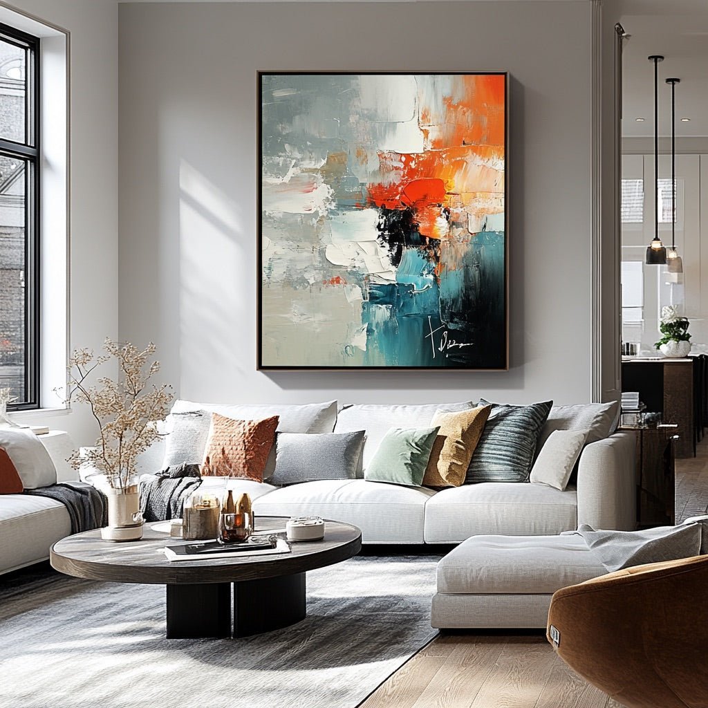 Abstract PAINTING BV345 - royalbrushart