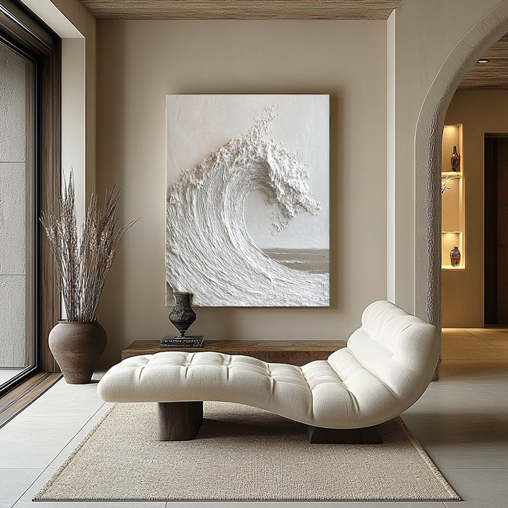 Plaster Art Texture Painting #RAB945