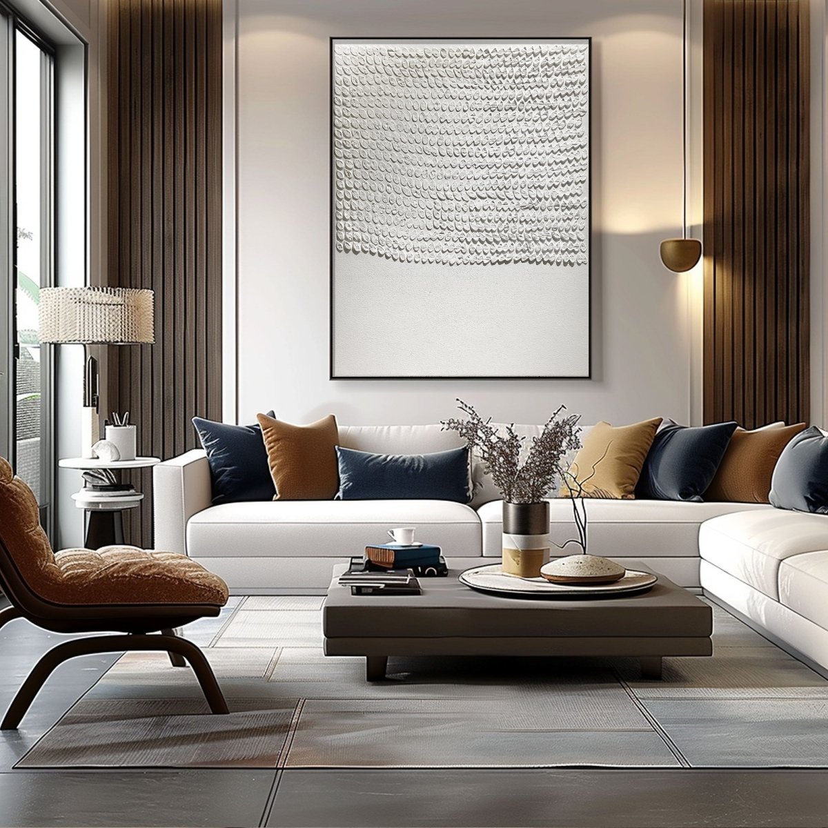 Plaster Art Texture Painting HBV220 - royalbrushart