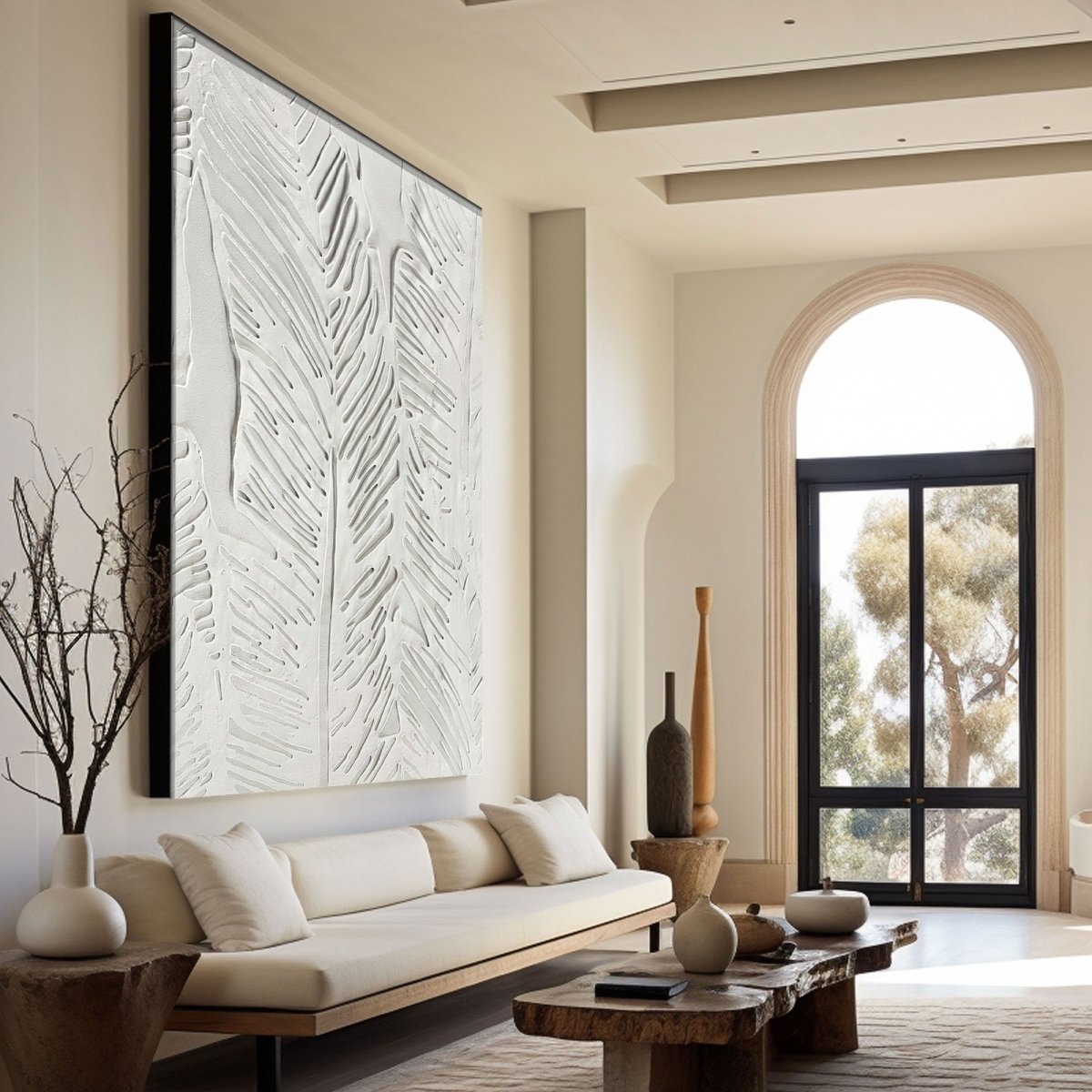 Plaster Art Texture Painting HBV310 - royalbrushart