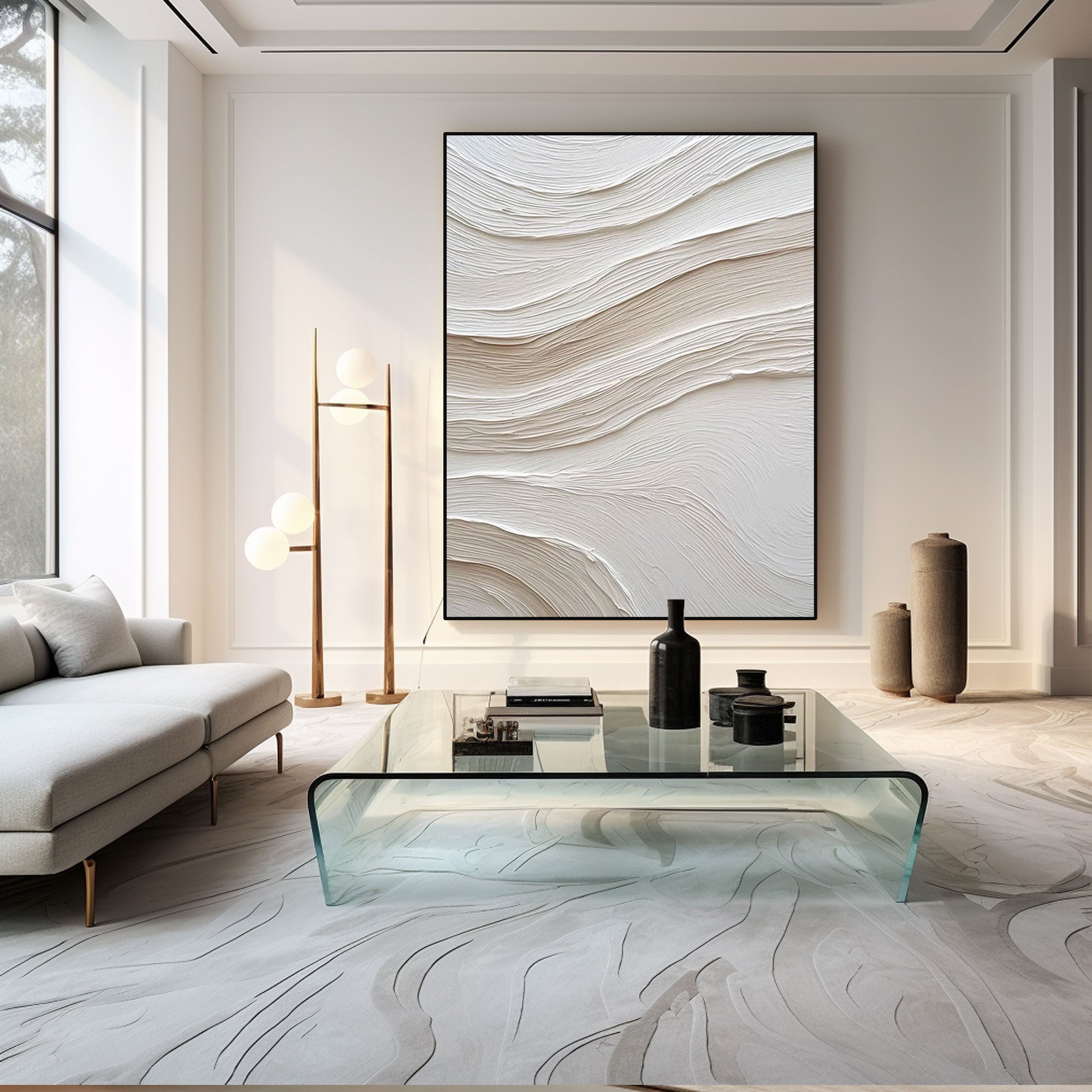 Plaster Art Texture Painting #RAB208