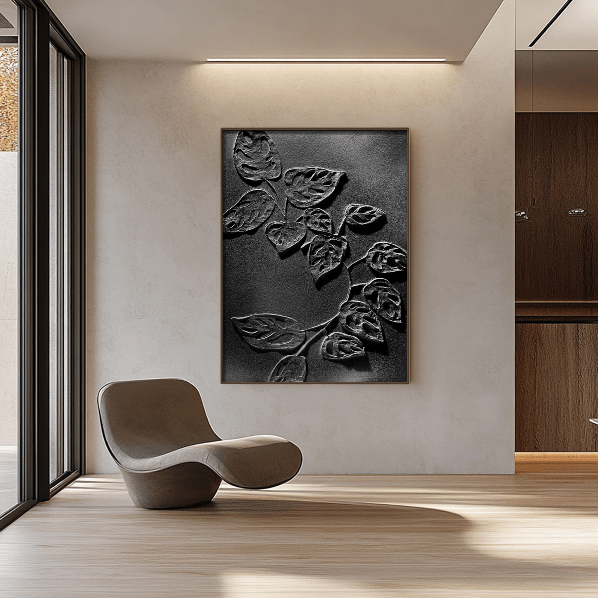 Plaster Art Texture Painting HBV313 - royalbrushart