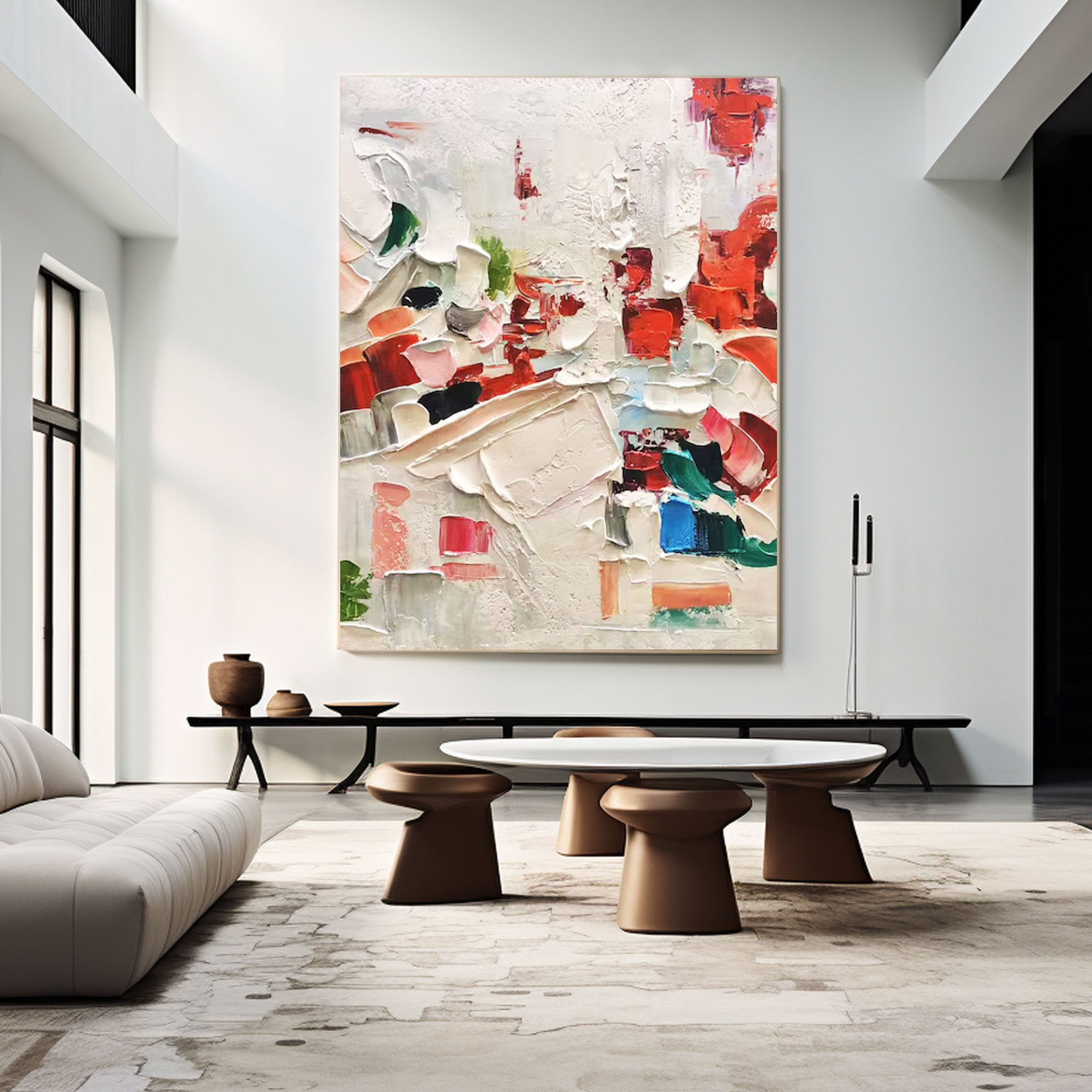 Plaster Art Texture Painting #RAB285