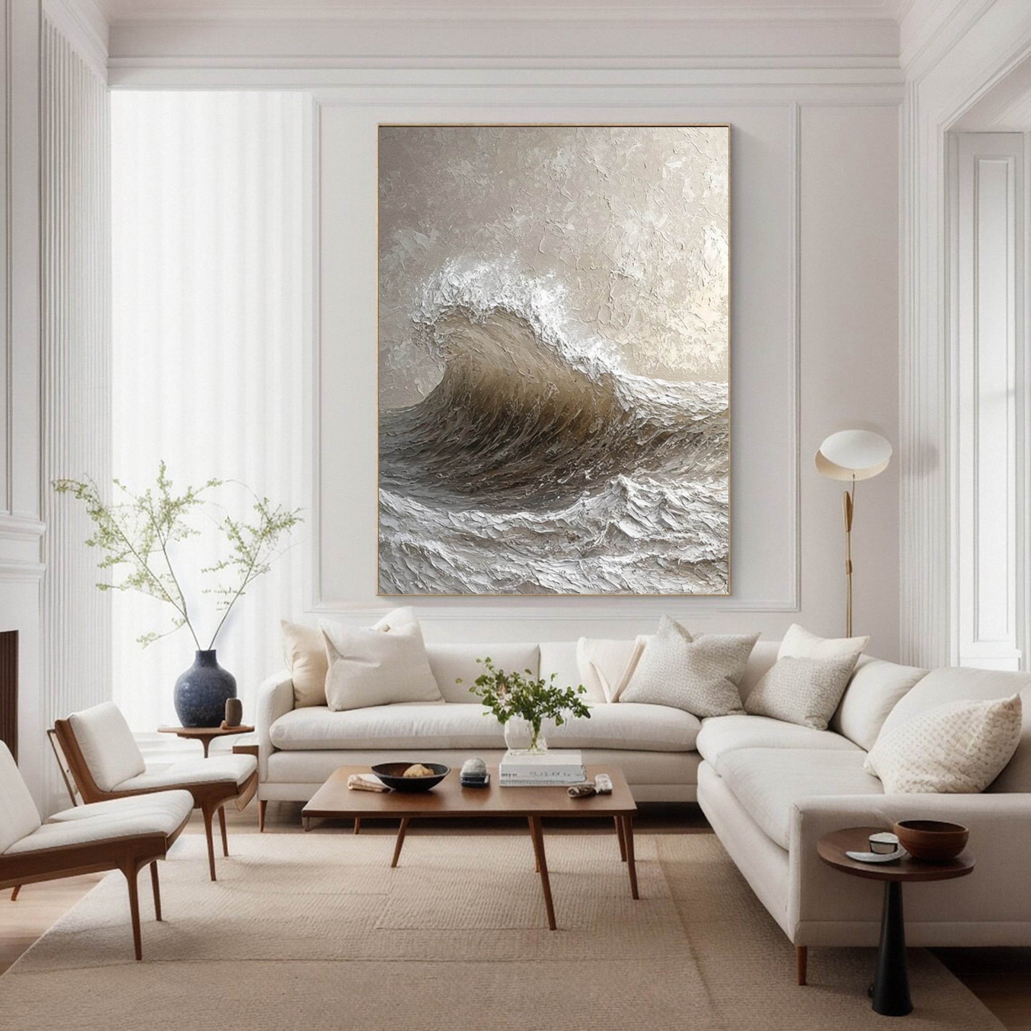 Plaster Art Texture Painting #RAB051