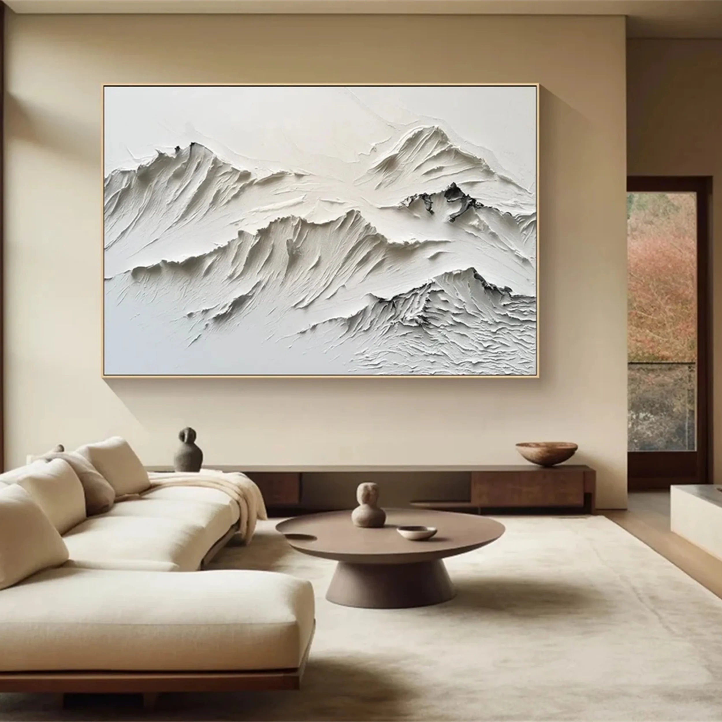 Plaster Art Texture Painting RAB020 - royalbrushart