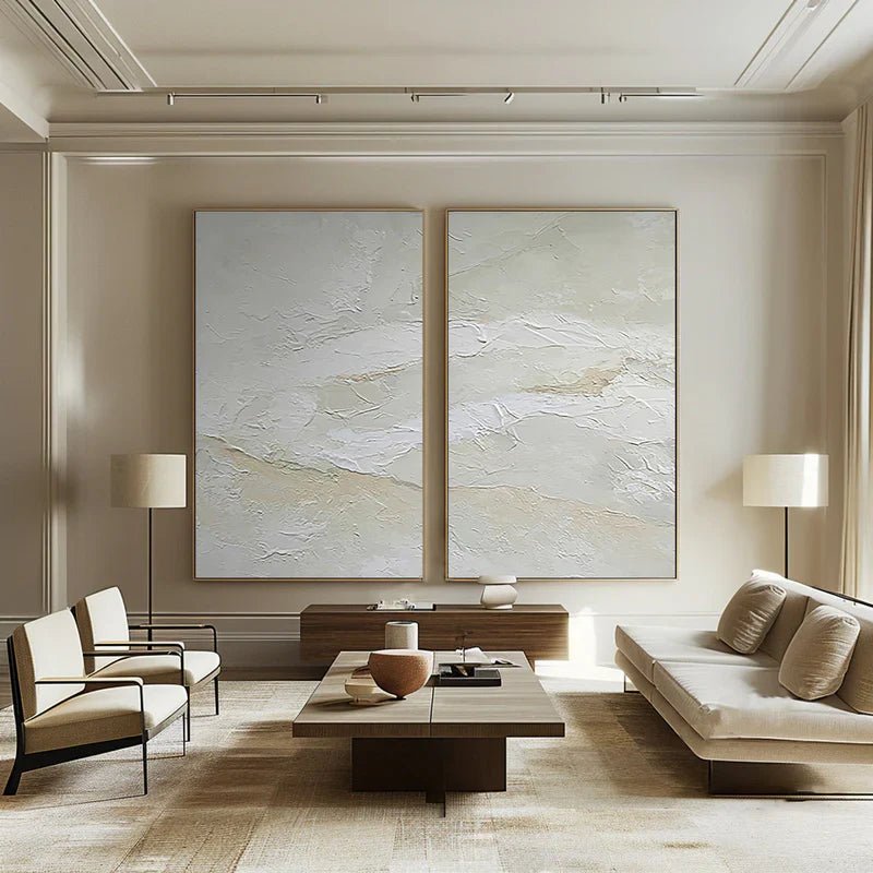Contemporary Minimalist Art Set Of 2 RAB698 - royalbrushart