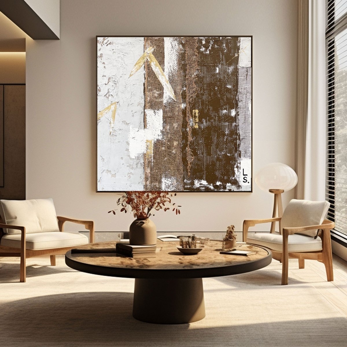Wabi Sabi WALL ART LBV375 - royalbrushart