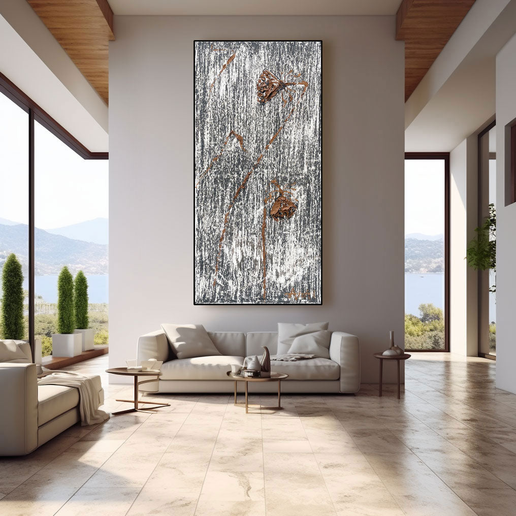 Plaster Art Texture Painting #LRAB631