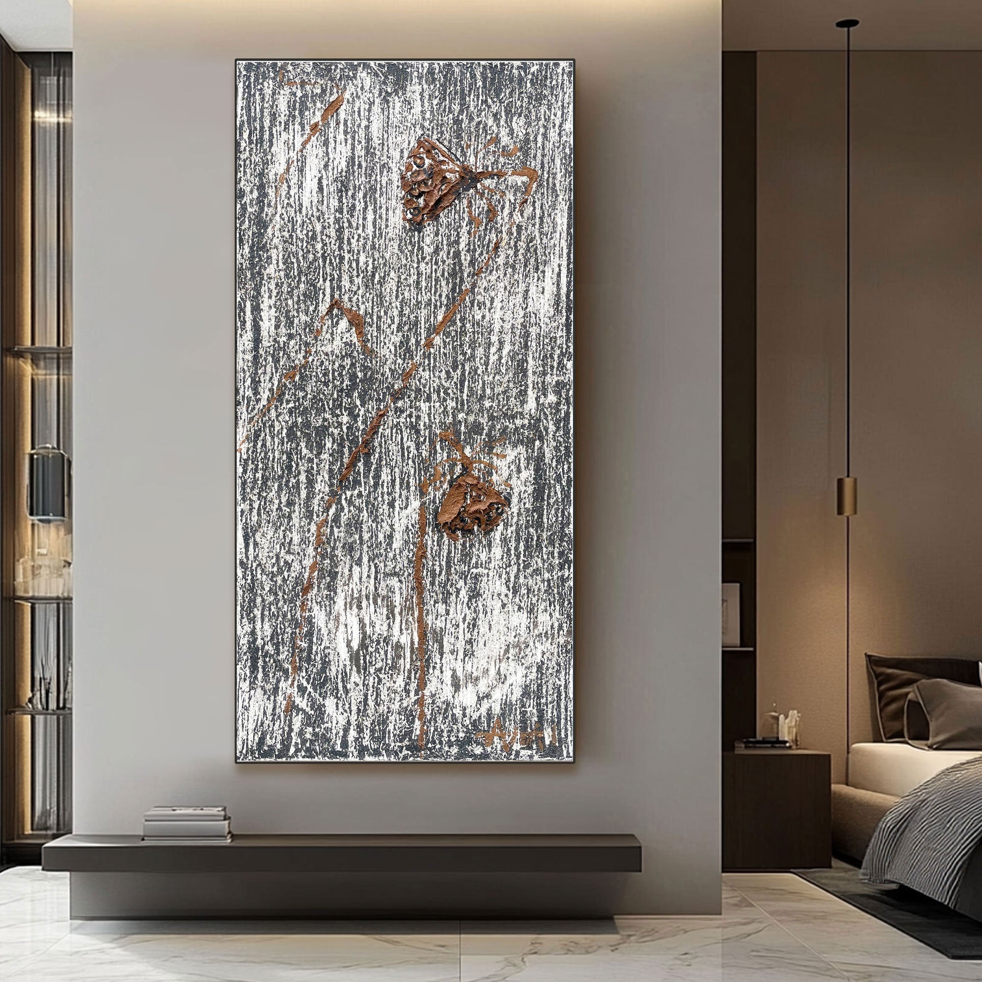 Plaster Art Texture Painting #LRAB631