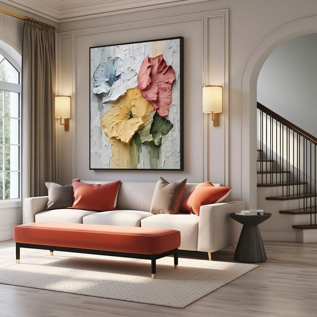 Plaster Art Texture Painting RAB408 - royalbrushart