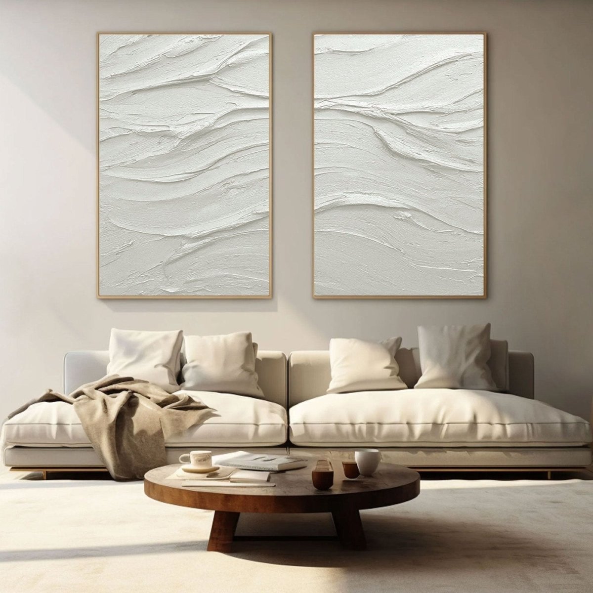 Abstract Painting Set Of 2 RAB650 - royalbrushart