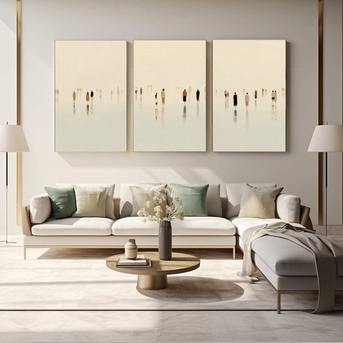 Abstract Painting Set Of 3 RAB423 - royalbrushart